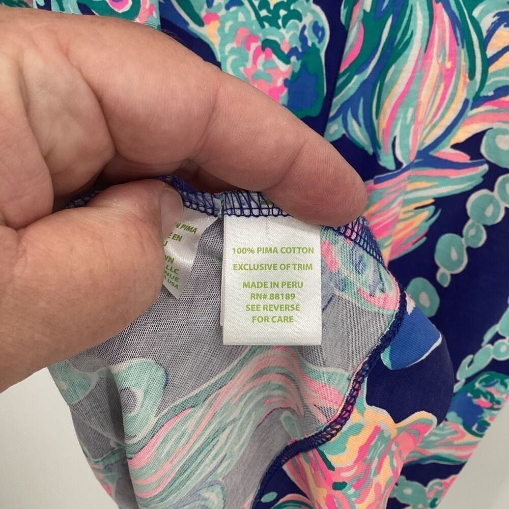 Ladies Lilly Pulitzer Marlowe Printed Dress - 97181 - XS - Picture 5 of 8